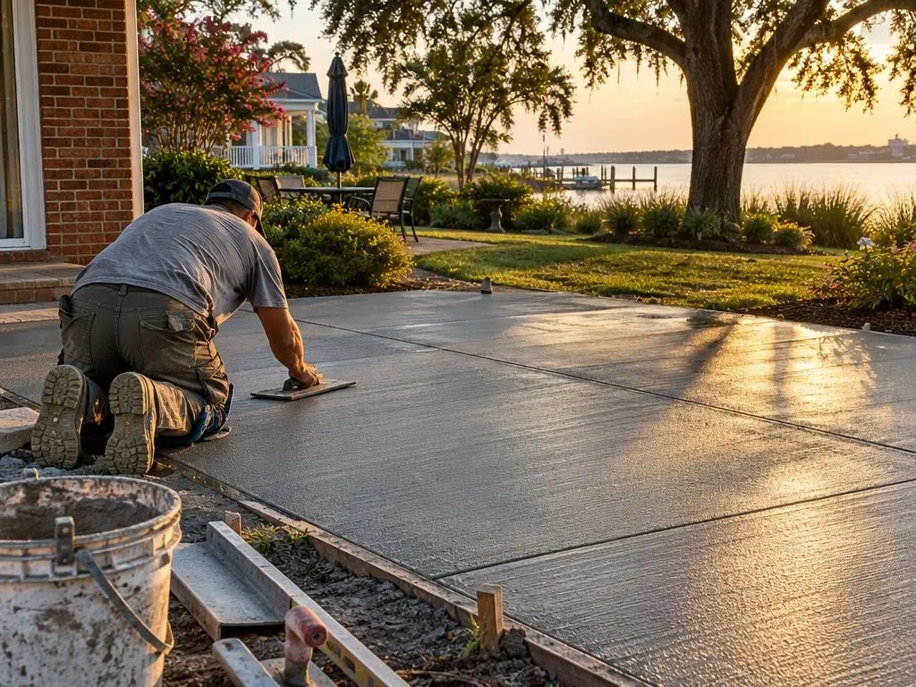 Concrete Patios in Norfolk, VA