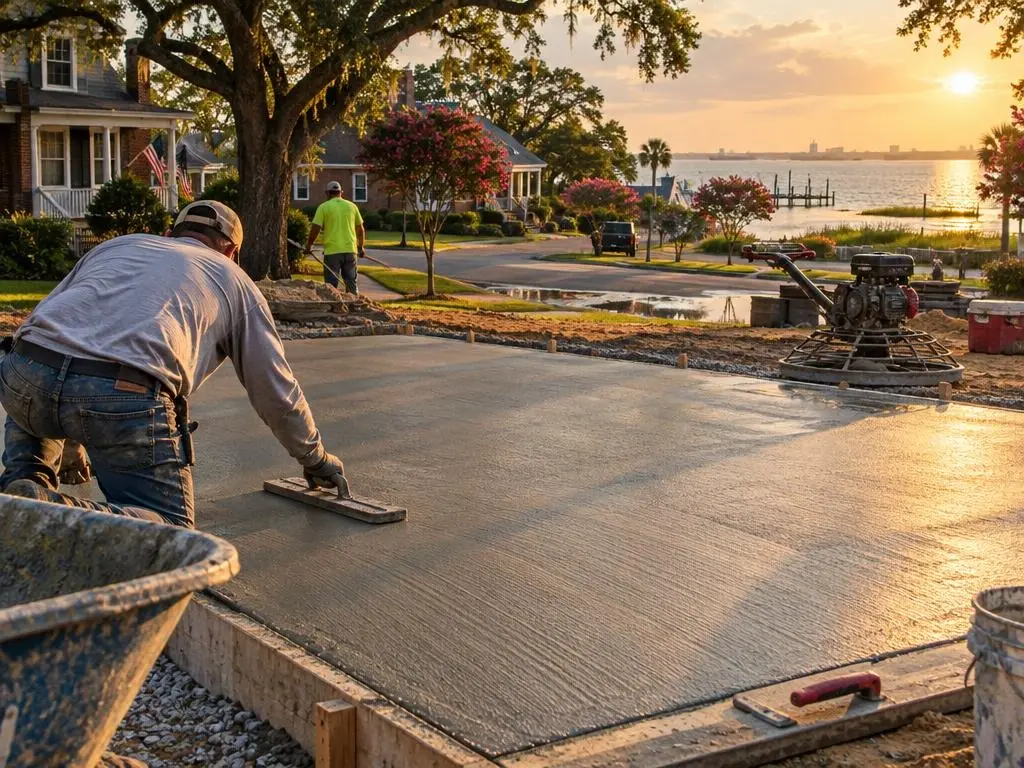 Concrete Slabs in Norfolk, VA